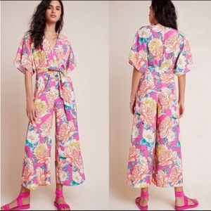 Farm to Rio x Anthropologie Jumpsuit Floral S